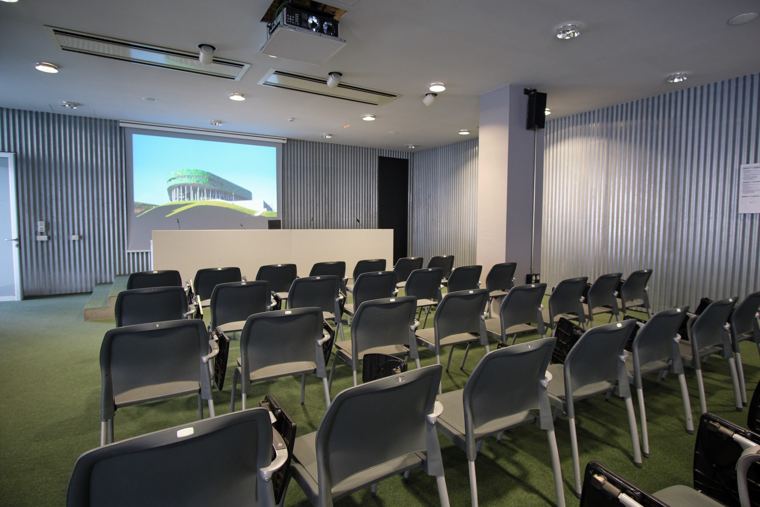 Bilbao Arena. Sala de conferencias