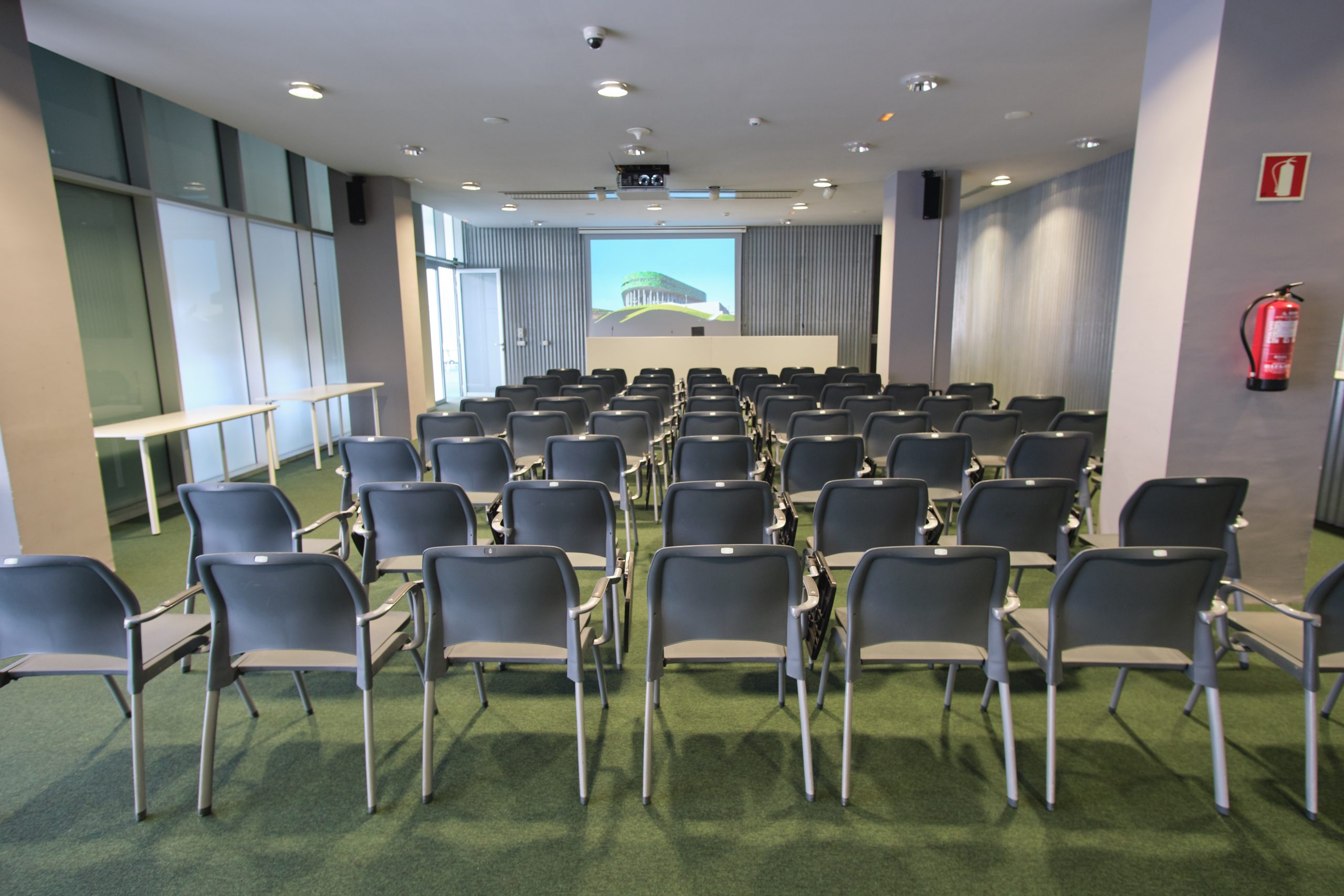 Bilbao Arena. Sala de conferencias