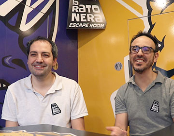 Ibon Landa y Mikel Susilla, de La Ratonera