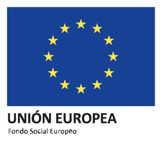 Logotipo del Fondo Social Europeo de la Unión Europea